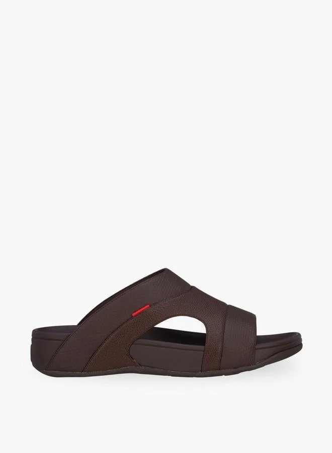 Le Confort Men Textured Slip-On Sandals