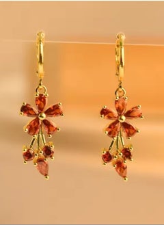 sixtyfour Trendy Earrings For Women Inlaid With Zirconia  - Image 3