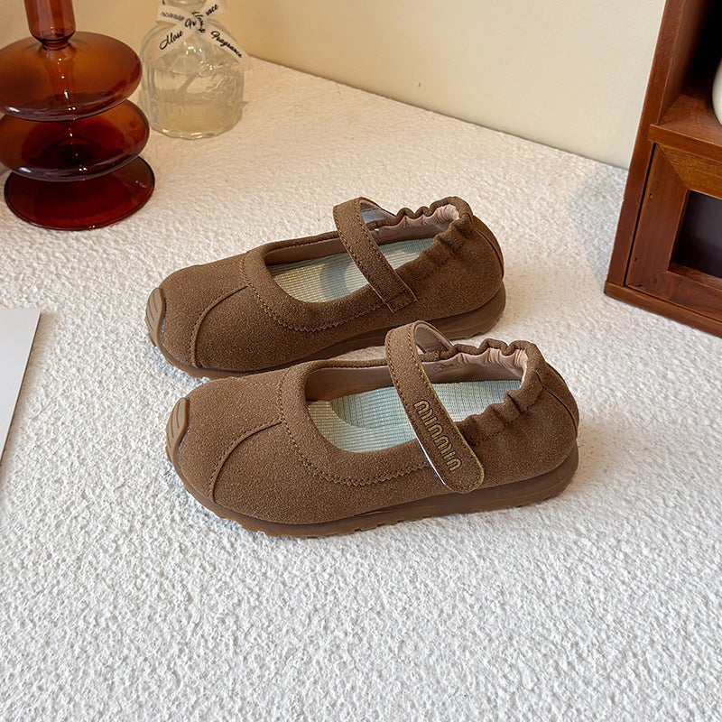 Girls Mary Jane Sneaker 2025 Spring Children Ballet Shoes Baby Small Leather Shoes Princess Birkenneth Shoes - Image 5