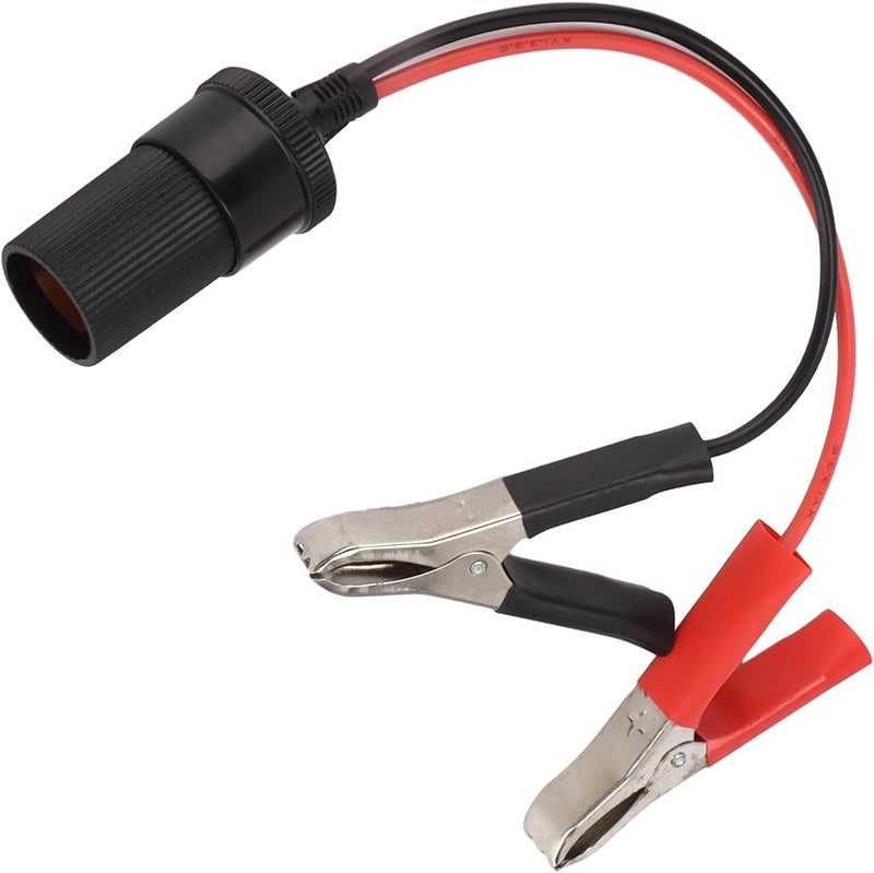 سلك تمديد Acouto لأجهزة 12V-24V، مشبك/حامل بطارية 12V، سلك ولاعة، سلك تمديد -24V، كابل بطارية، للسيارات - Image 1