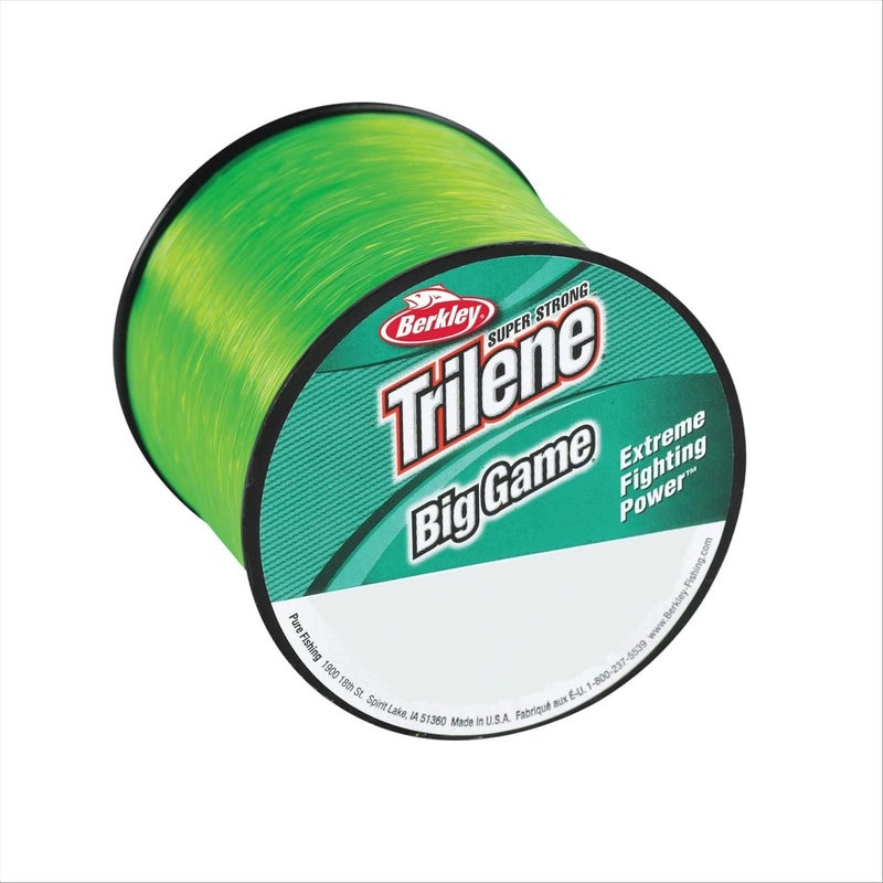 Berkley Trilene Big Game Monofilament Fishing Line - 10lb Test, 6000yd, Solar Collector Color - Image 1