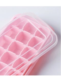 Reko Ice Cube Mold Ice Tray Mold Food Grade Silicone With Lid 24 Grid  - Image 5