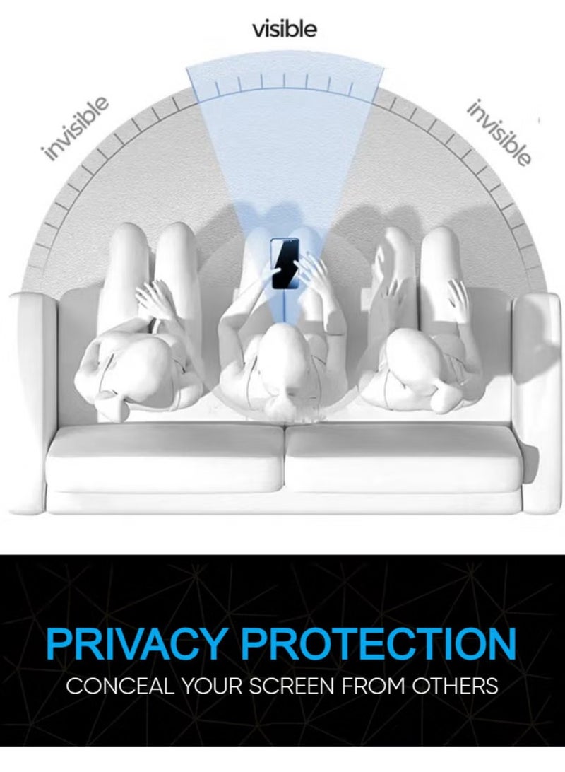 أوريجنال واقي شاشة زجاجي مقاوم للغبار ومضاد للخصوصية متوافق مع iPhone 12 - Image 2