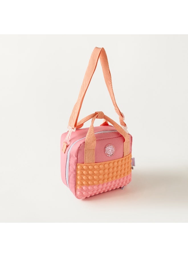Mayfair Lunch Bag - Hello Pop Pink - 1Cmprt (Polyester) Pink \ 25X23X13.5Cm - Image 2