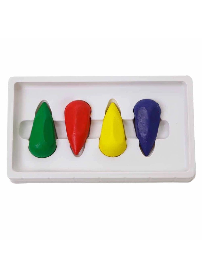 Flair Creative Super Pebble Erasable Crayons- 4pcs Darts - Image 2