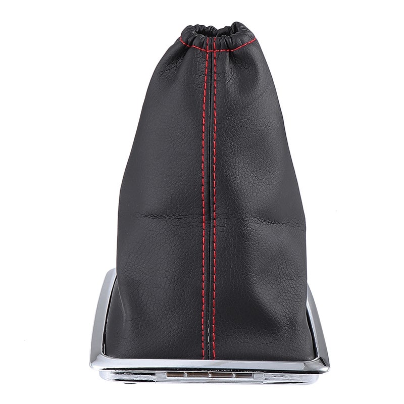 Universal Leather Gear Stick Cover Manual Gear Shifter Gaiter Cover - Image 1