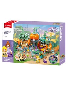 Sluban Sluban - Girl's Dream Magic Pumpkin Village 952 Pieces - M38-B1177  - Image 1