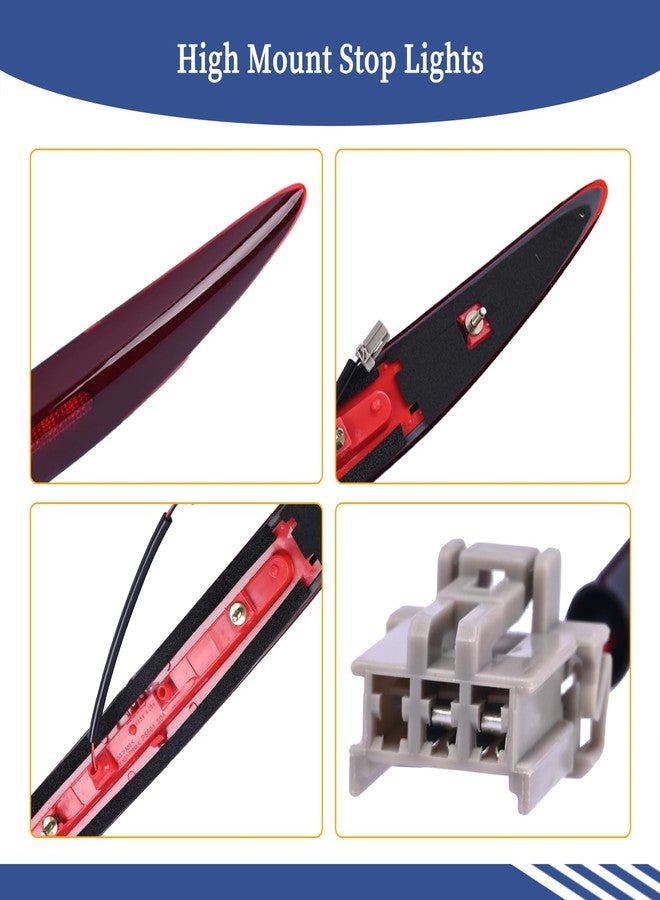 Getfarway Rear Stop Light LED High Mount Stop Light 3rd Brake Lamp Waterproof 34270-SDA-A11 34270-SDA-H11 Compatible with Honda Accord 2006 2007 - Image 4