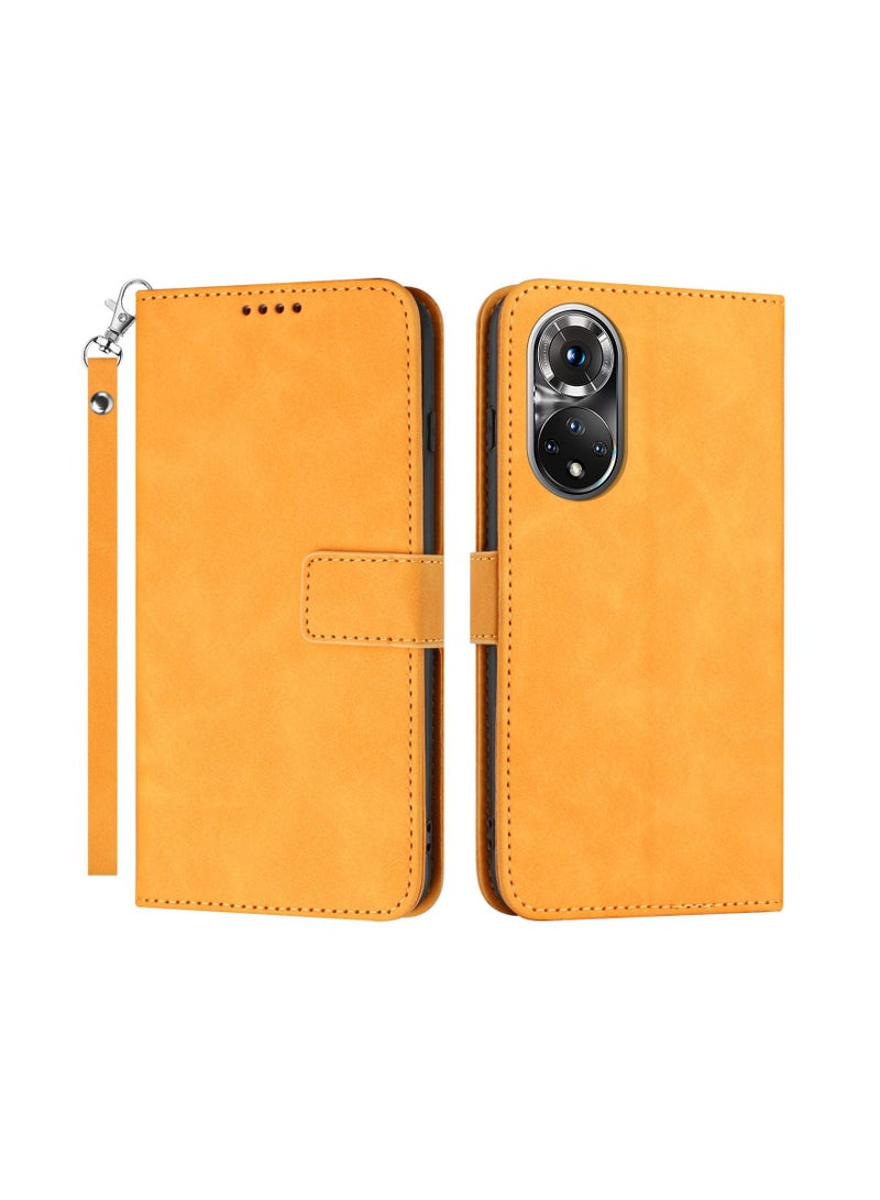 Suteni Flip Cover Card Slots Leather Phone Case for Huawei - Image 1