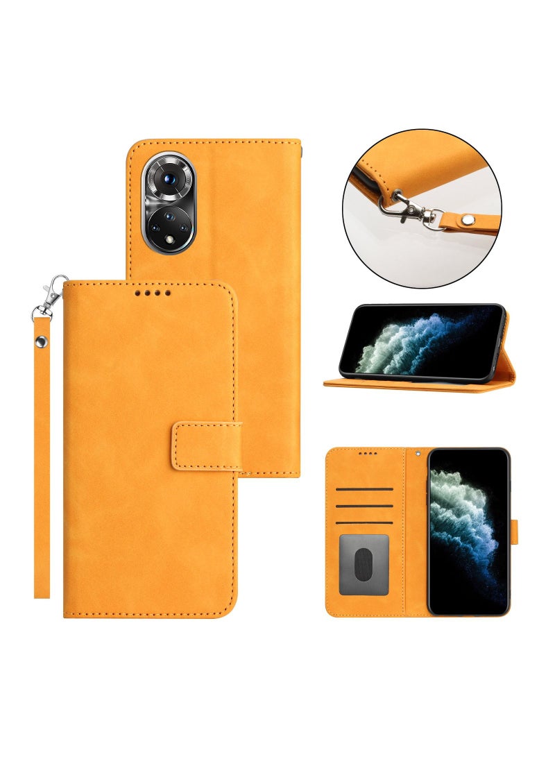 Suteni Flip Cover Card Slots Leather Phone Case for Huawei - Image 2