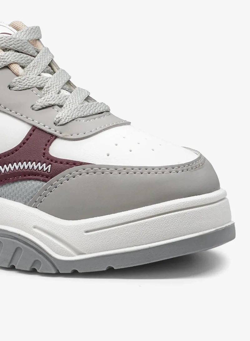 Asian  Stylish Sneakers for Women and Girls in White, Grey, and Beige for Women | Best Price UAE