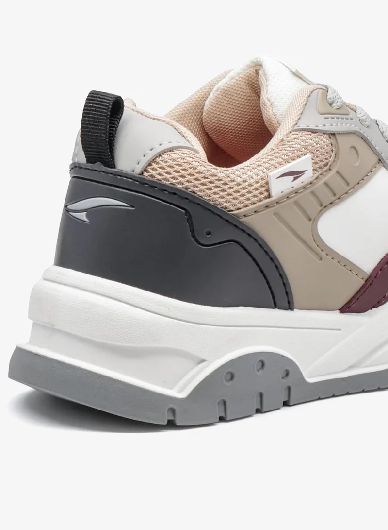 Asian  Stylish Sneakers for Women and Girls in White, Grey, and Beige for Women | Best Price UAE