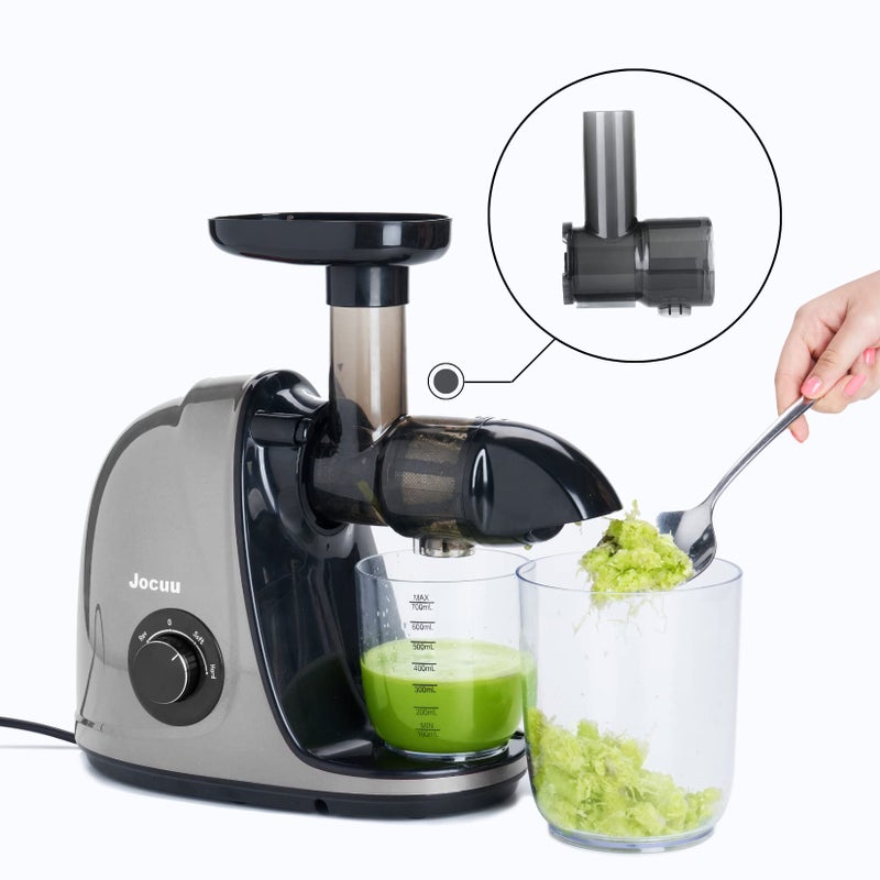 Jocuu Juicer Accessory no. 5, Juicing Body Replacement Part for Slow Masticating Juicer ZM1503, Feeding Chute, Easy to Assemble, Disassemble & Clean, 100% BPA Free, Food Grade Material - Image 2