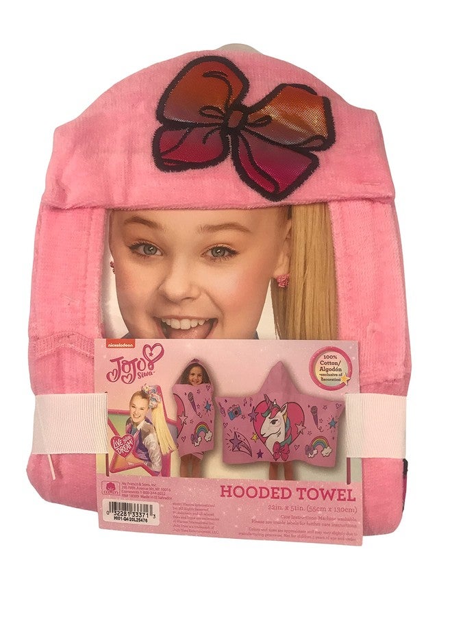 JoJo Siwa Pink Themed Hooded Towel - Image 4