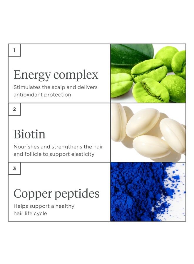 Briogeo شامبو Destined For Density ببتيد الكافيين والبيوتين لزيادة كثافة الشعر، نباتي وخالي من الفالات والبارابين، 8 أونصات - Image 4