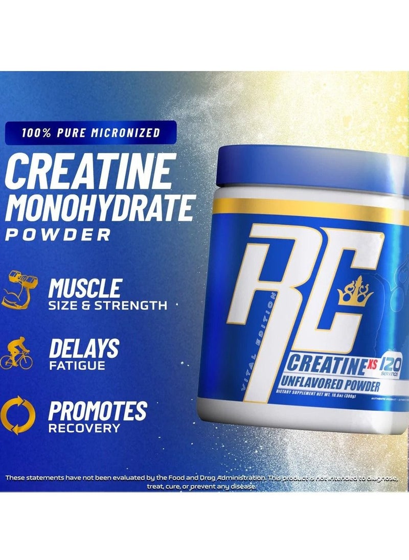 RONNIE COLEMAN Creatine XS 120 Servings Unflavored 300g  - Image 3