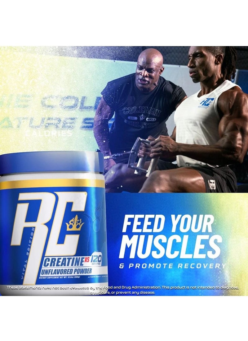 RONNIE COLEMAN Creatine XS 120 Servings Unflavored 300g  - Image 4