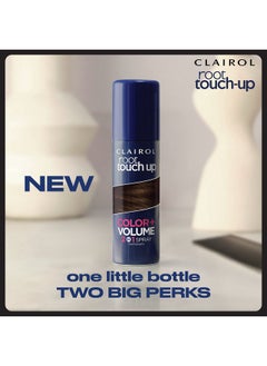 CLAIROL Clairol Root Touch-Up Color + Volume 2-in-1 Temporary Spray, Dark Brown Hair Color, Pack of 1  - Image 3
