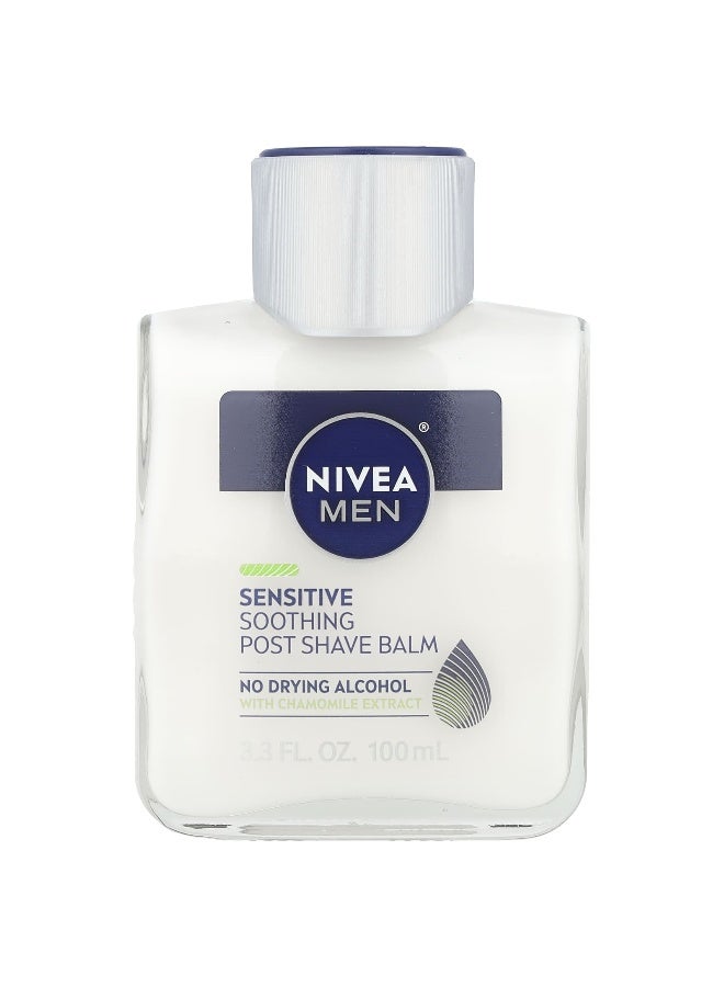 Nivea, Men, Soothing Post Shave Balm, Sensitive, 3.3 fl oz (100 ml) - Image 1