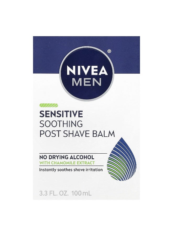 Nivea, Men, Soothing Post Shave Balm, Sensitive, 3.3 fl oz (100 ml) - Image 2