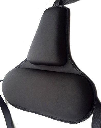 FOMI Firm Gel Foam Back Support (14" x 15") Care | Upper Lower Thoracic and Lumbar Support for Car, Home, Office Chair | Promotes Healthy Posture, Sciatica Pain Relief - Image 1