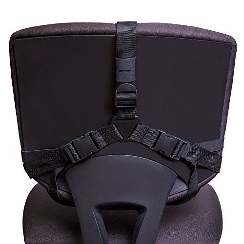 FOMI Firm Gel Foam Back Support (14" x 15") Care | Upper Lower Thoracic and Lumbar Support for Car, Home, Office Chair | Promotes Healthy Posture, Sciatica Pain Relief - Image 3