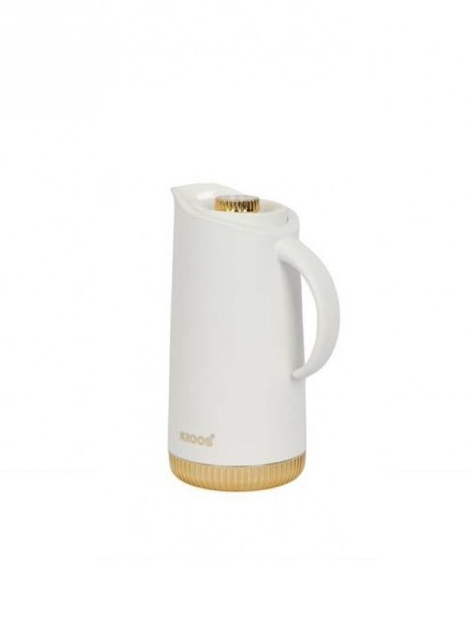 كروس ترمس KROOS بغطاء اتوماتيك بقاعدة ذهبي - Image 1