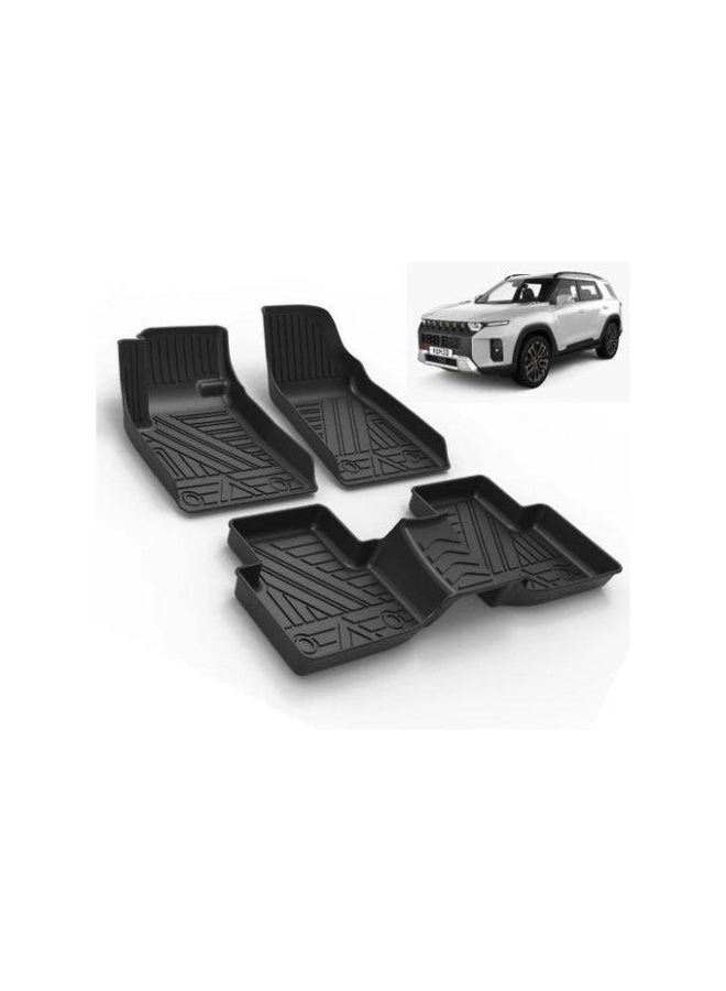 High-quality TPE pedals and TPE Floor Mats car support brackets compatible Floor Mats with Ssangyang Torres