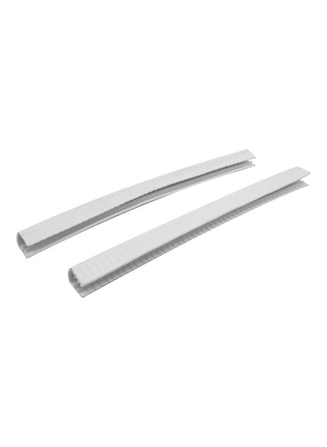 NIBEMINENT 2Pcs Scratchproof Longboard Protect Anti Collision Strips Skateboard Bumpers 0.23kg  - Image 1