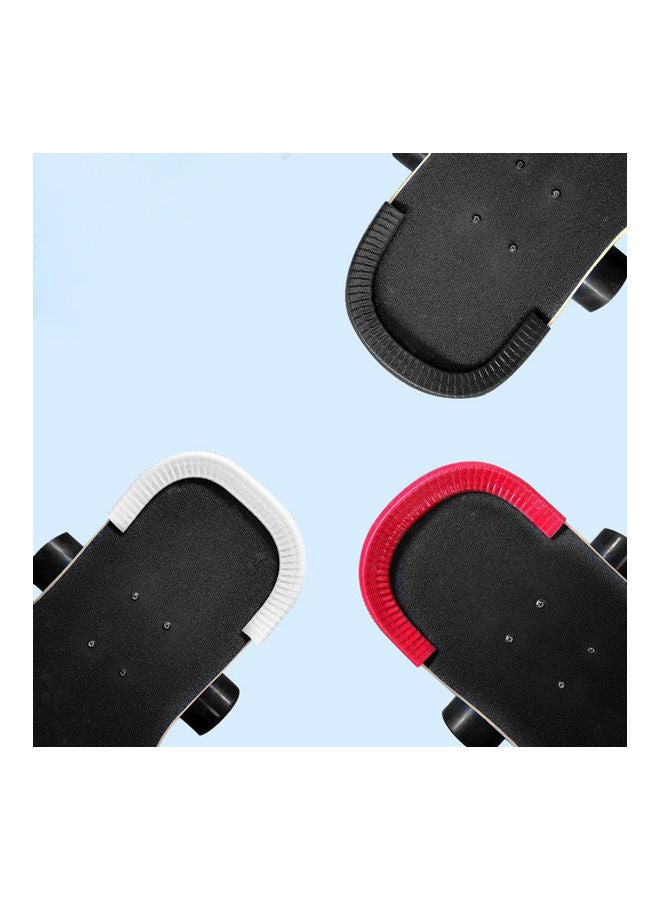 NIBEMINENT 2Pcs Scratchproof Longboard Protect Anti Collision Strips Skateboard Bumpers 0.23kg  - Image 4