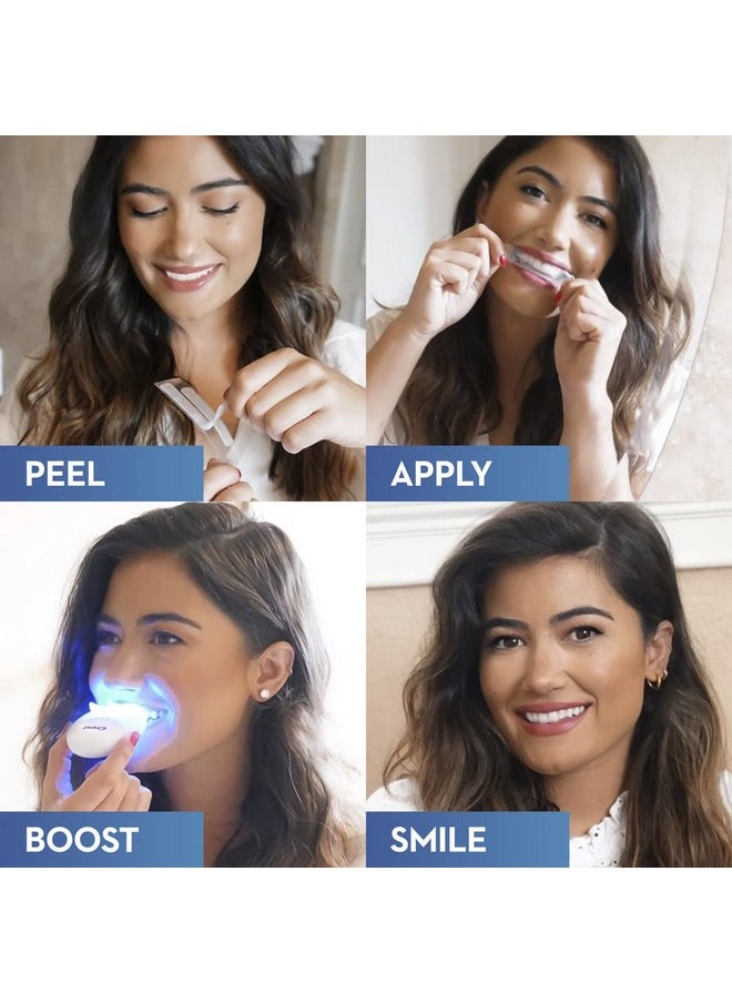 Crest Crest 3D Whitestrips Radiant Express Plus Light, Crest With LED Accelerator Light, Teeth Whitening Strip Kit, 40 Strips (20 Count Pack), Crest Teeth Whitening Strips with Light, Teeth Whitening Kit  - Image 5