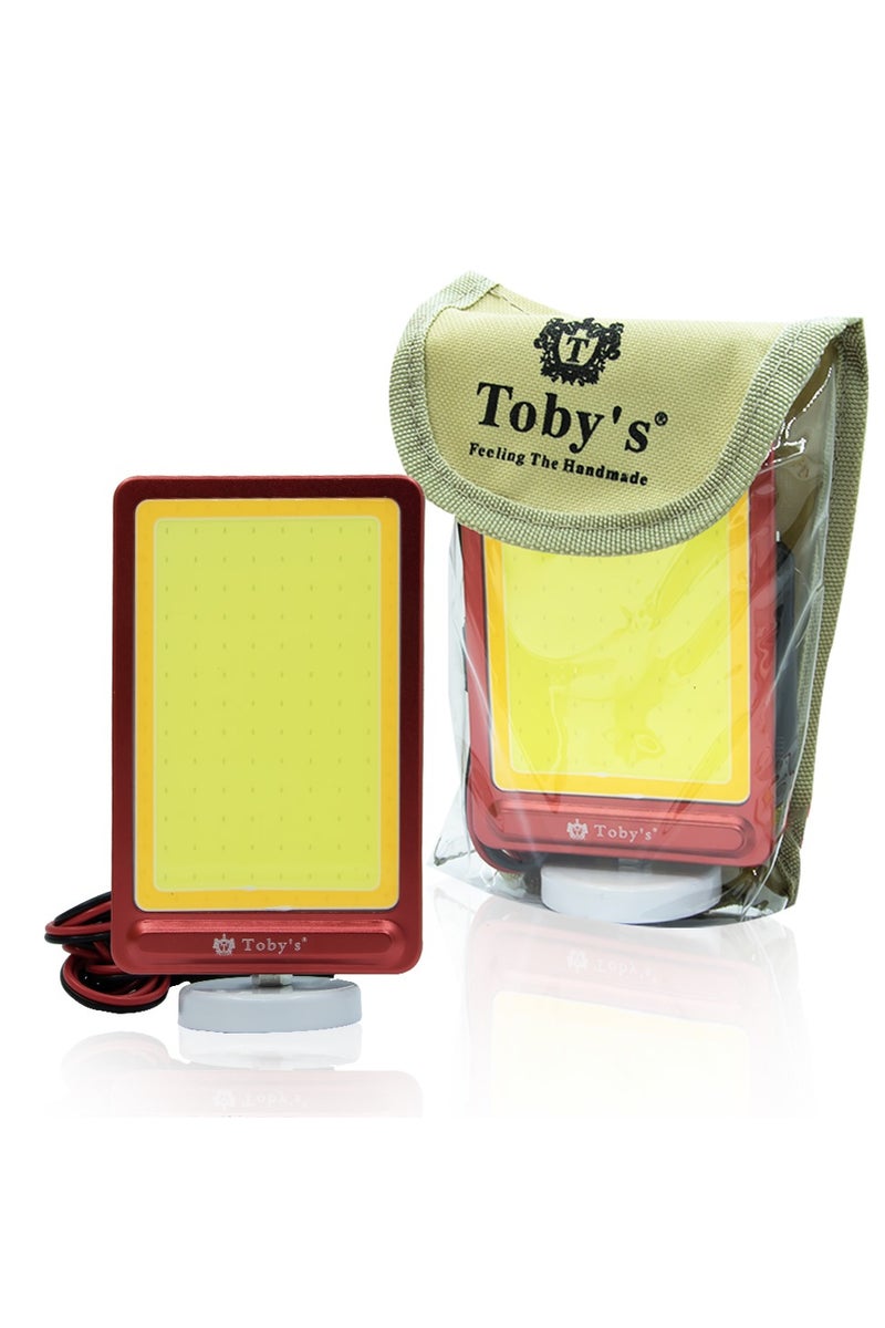 Toby's Tobyâ€™S Crl-N15-Wy Red 152-Led Work Light  27W Portable Lamp For Camping, Car Repair, Outdoor Use With 3M Cable & Cigarette Lighter - Image 1