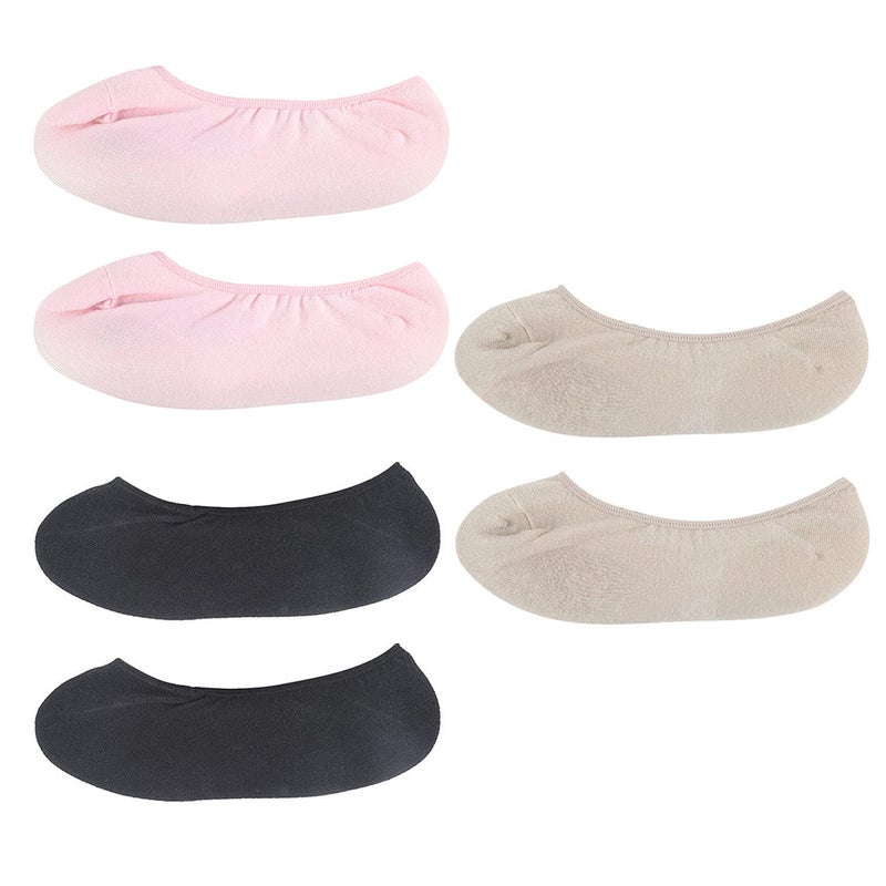 1 Pair of Gel Ankle Sock Low-cut Foot Socks Moisturizing Foot Protector Foot for Girls Black - Image 2