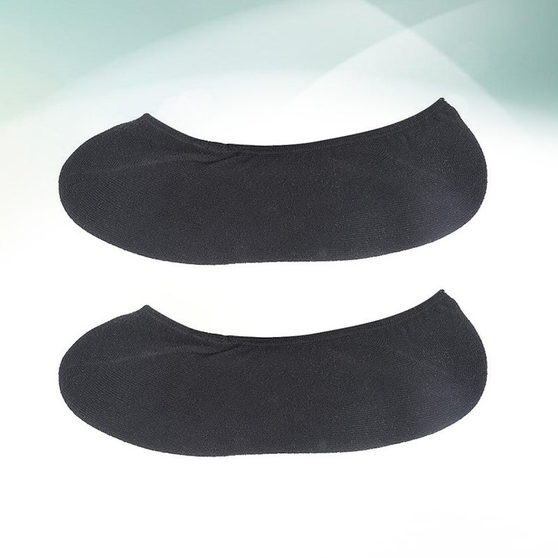 1 Pair of Gel Ankle Sock Low-cut Foot Socks Moisturizing Foot Protector Foot for Girls Black - Image 3