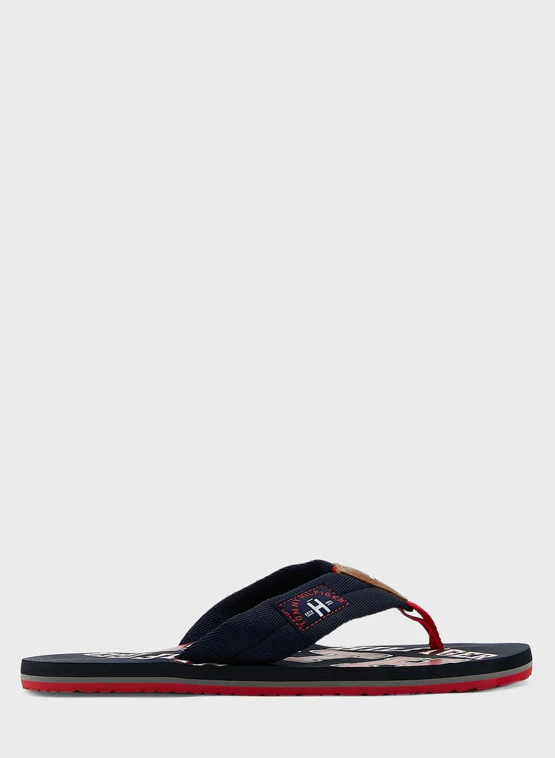 TOMMY HILFIGER Logo Flip Flops