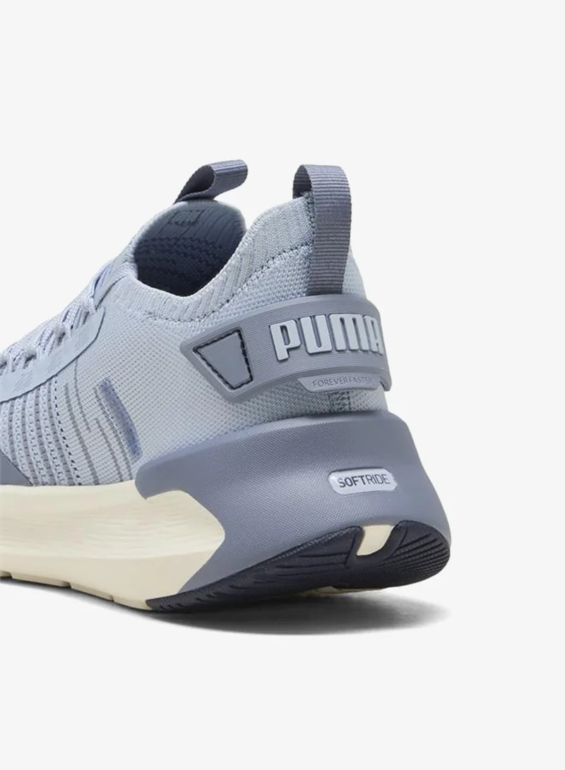 Puma Snow Mountain Blue-Gray Sky-Warm White SOFTRIDE Symmetry Fuzion Running Shoes Women for Women | Best Price UAE