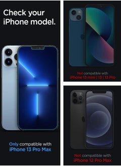 Spigen Glastr Ez Fit (2 Pack) iPhone 13 Pro Max / iPhone 14 Plus Premium Tempered Glass Screen Protector (6.7 inch) - Case Friendly  - Image 2