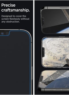Spigen Glastr Ez Fit (2 Pack) iPhone 13 Pro Max / iPhone 14 Plus Premium Tempered Glass Screen Protector (6.7 inch) - Case Friendly  - Image 5