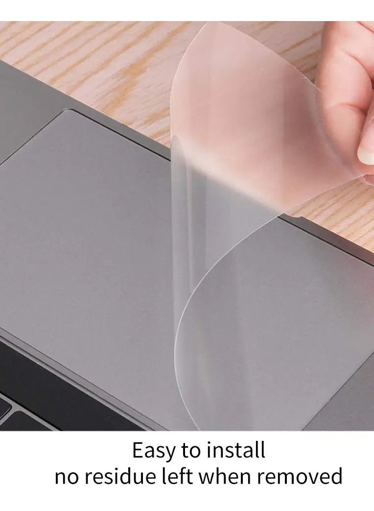 غطاء واقي لباد التتبع 2PCS لجهاز Apple MacBook Pro 16 بوصة M4 M3 M2 M1 Pro/Max 2024--2021 A3403 A3186 A2991 A2780 A2485 ، شفاف مضاد للخدش بصمة مقاوم للماء ملحقات جلد لوحة اللمس - Image 4