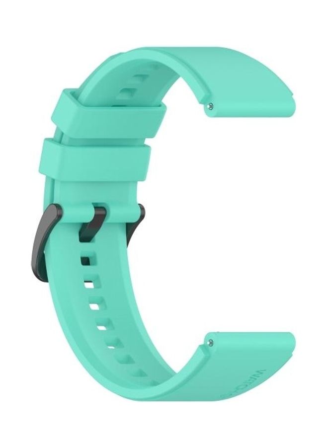 NIBEMINENT Silicone Replacement Strap For Huawei Watch GT2 Pro Mint Green - Image 3