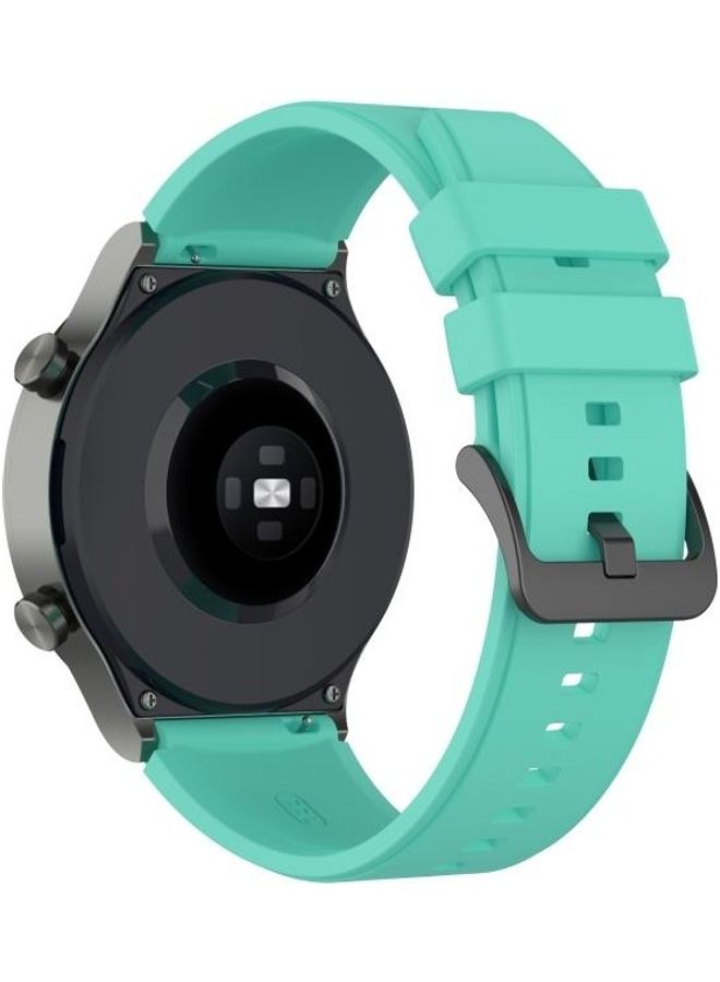 NIBEMINENT Silicone Replacement Strap For Huawei Watch GT2 Pro Mint Green - Image 5