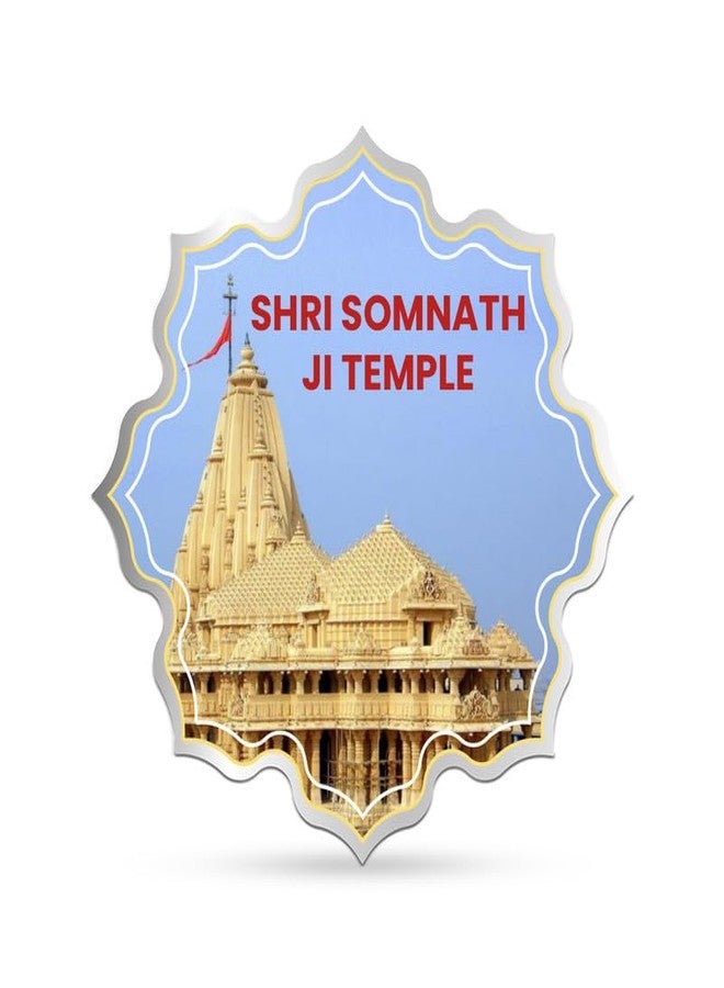 Silviya BIS Hallmarked Shree Somnath Ji Temple 999 Pure Silver Coin (10 Gram): Lord Shiva - Jyotirlinga - Pilgrimage Souvenir - Religious Gift - With Certificate of Authenticity - Image 2