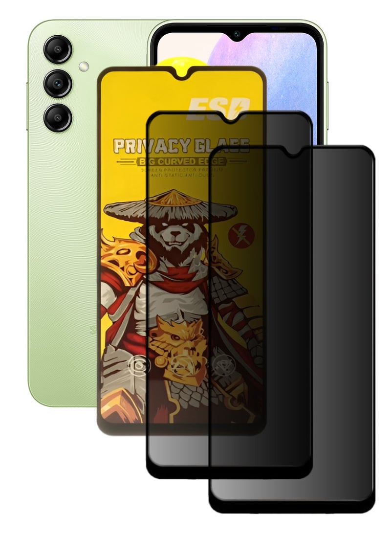 ESD 2 Pieces Tempered Dustproof Glass Screen Protector Compatible For Samsung Galaxy A14 5G - Image 1