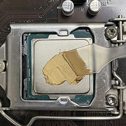 GENNEL G106 20g Gold Thermal Paste, Thermal Grease Compound, Heatsink Paste for CPU Coolers GPU Processor PS4 PS5 Ovens Chipset Cooling, High Performance - Image 2