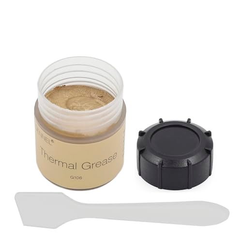 GENNEL G106 20g Gold Thermal Paste, Thermal Grease Compound, Heatsink Paste for CPU Coolers GPU Processor PS4 PS5 Ovens Chipset Cooling, High Performance - Image 1