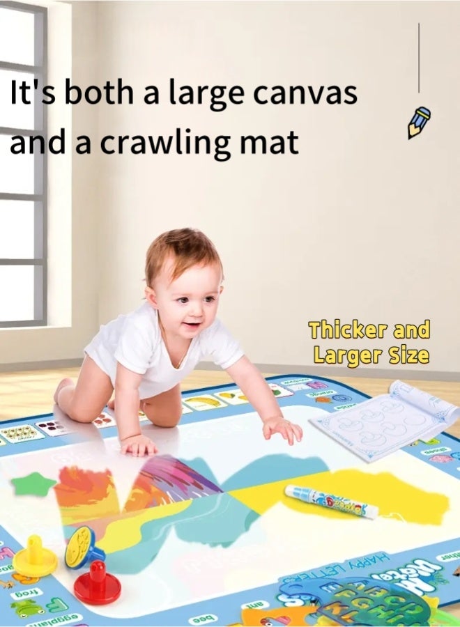 80*60CM Large Magic Water Drawing Mat Painting Kit Toys Doodling Mat Coloring Mat Space World - Image 5