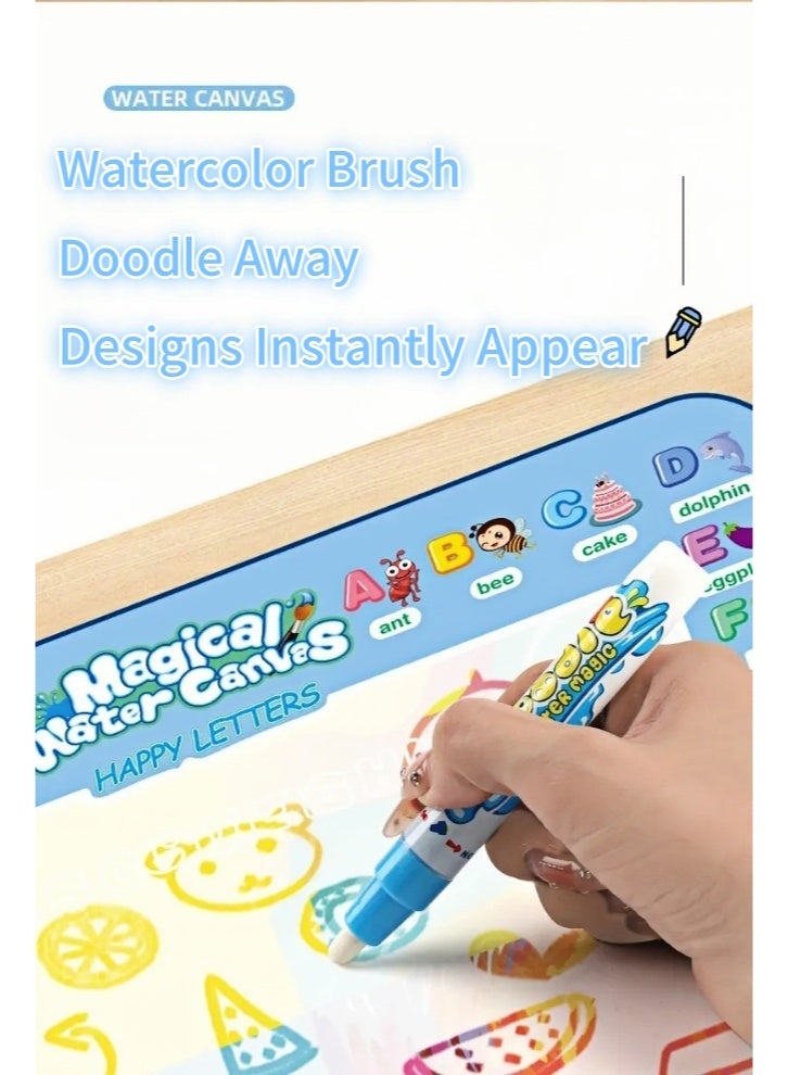 80*60CM Large Magic Water Drawing Mat Painting Kit Toys Doodling Mat Coloring Mat Space World - Image 4
