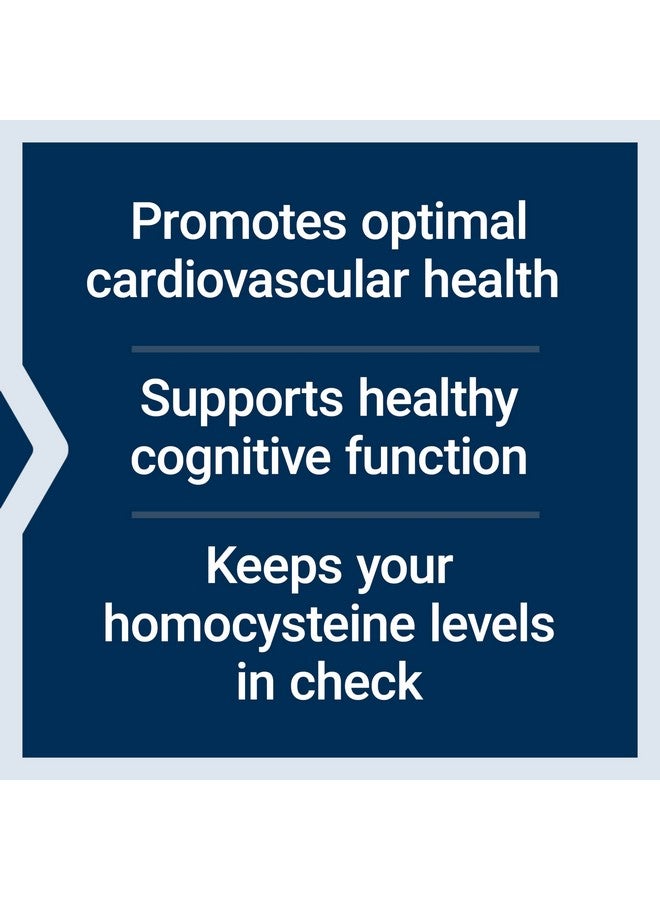 Life Extension Optimized Folate - L-methylfolate - Heart & Brain Support, Healthy Homocysteine Levels - Non-GMO, Gluten-Free, Vegetarian - 1700 mcg DFE, 100 Vegetarian Tablets - Image 4