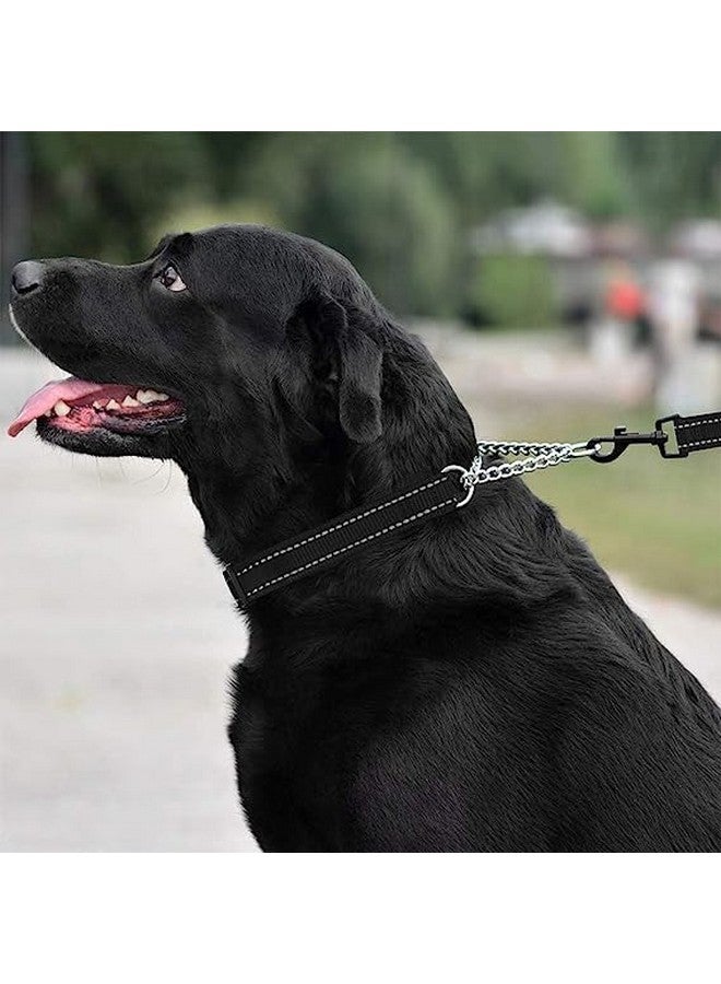 طوق عاكس فائق النعومة للكلاب مع جرس - طوق عاكس من النايلون مارتينجال قابل للتعديل من 18 إلى 26 بوصة للكلاب الصغيرة والمتوسطة الحجم (أحمر) - Image 4