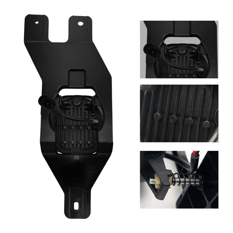 Shocklight Fog Lights Compatible with 05 06 07 Dodge Caravan 2008 2009 2010 Challenger 2006 2007 2008 2009 Charger 07-09 Caliber 08-10 Chrysler Sebring 07-09 Patriot Compass Fog Lamps - Image 5